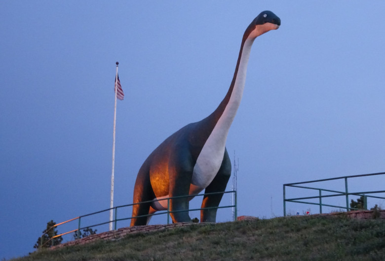 Apatosaurus at Dinosaur Park Rapid City
