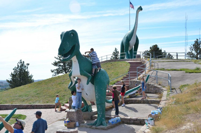 Climbing Favorite Dinosaur Rapid City