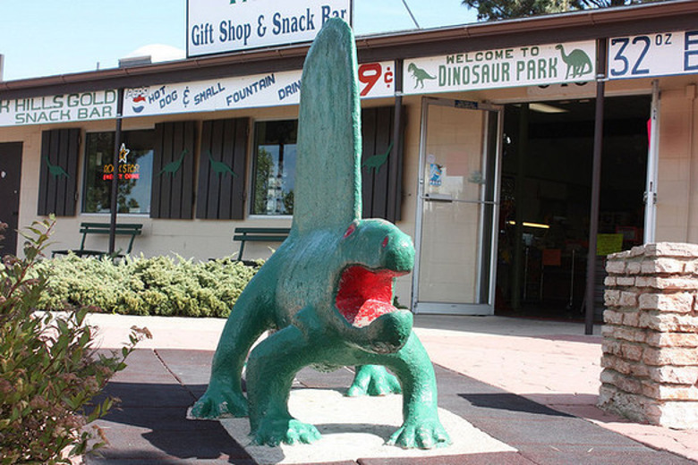 Dimetrodon at Dinosaur Park Rapid City