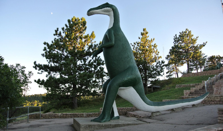 Edmontosaurus Annectens at Dinosaur Park Rapid City