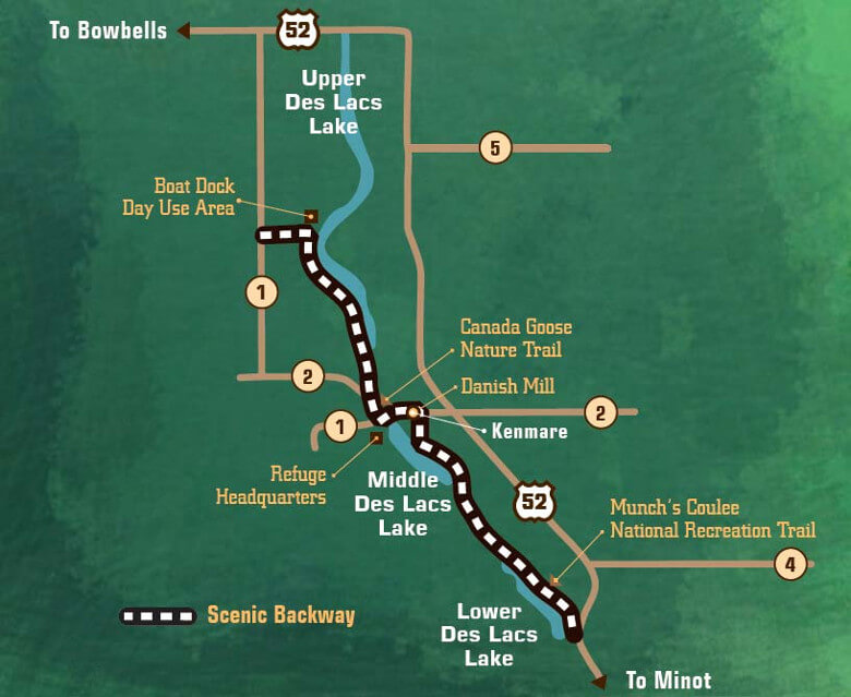 Des Lacs National Wildlife Refuge Scenic Backway